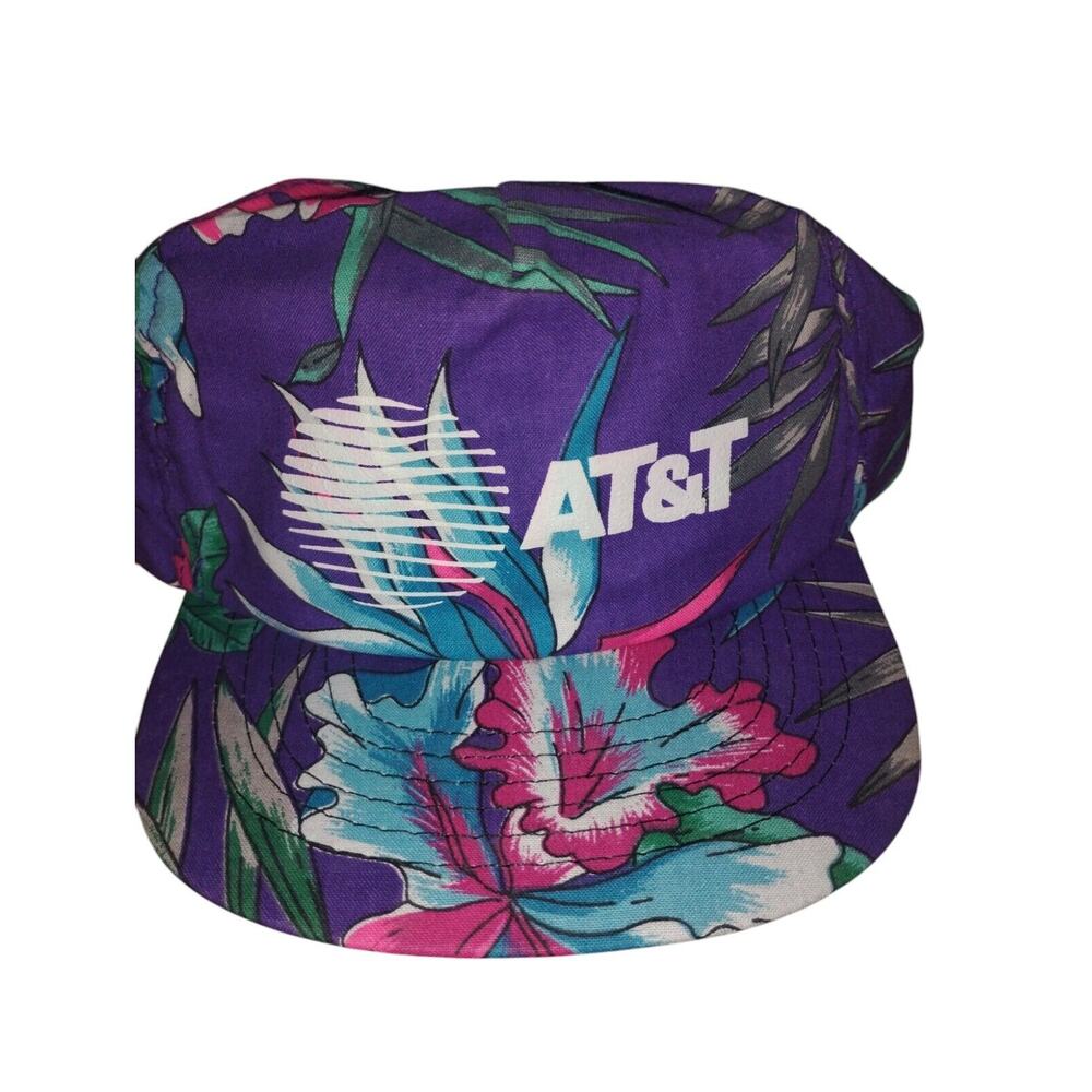V5- VTG Floral AT&T Snapback Hat